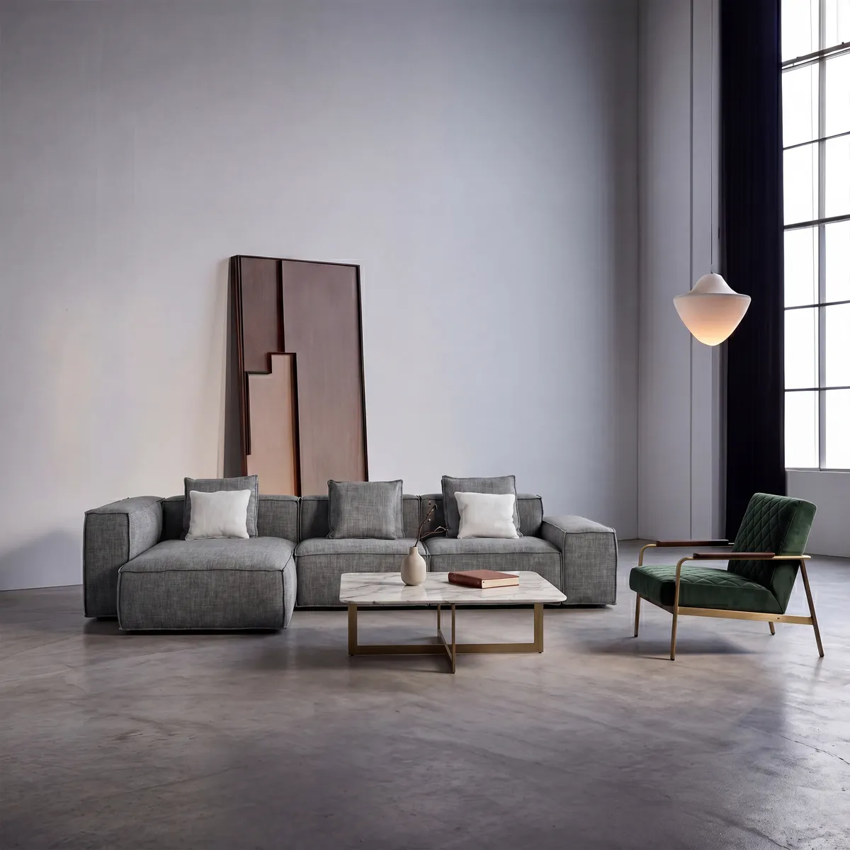 Tofu Block Sofa