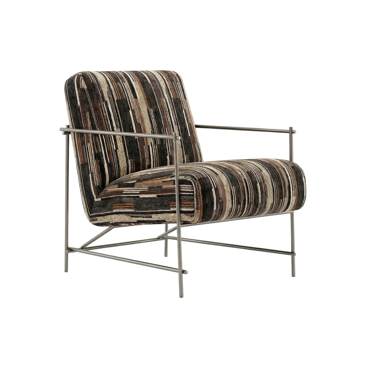Ink-Brown Woven Chair