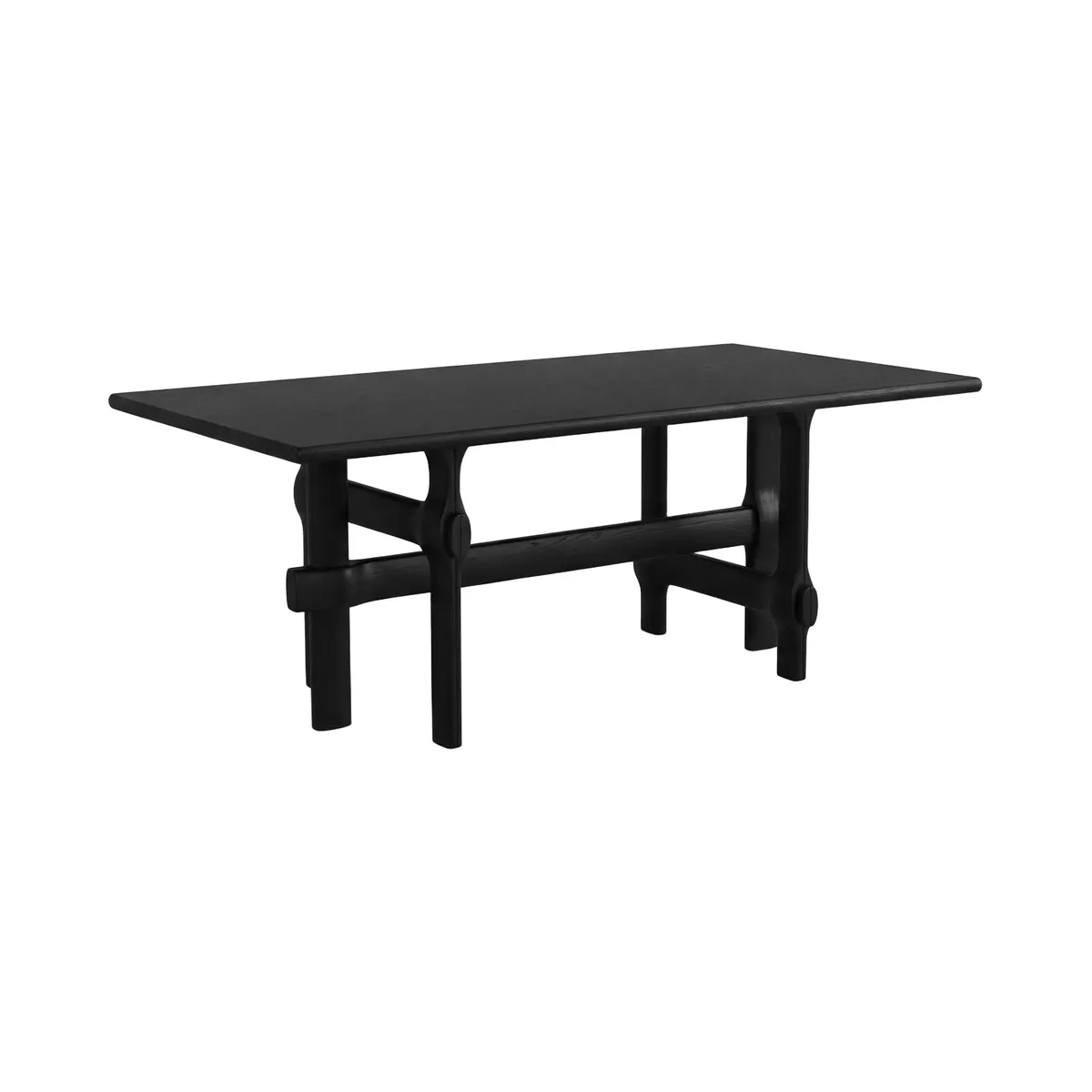 Ink-Beam Dining Table