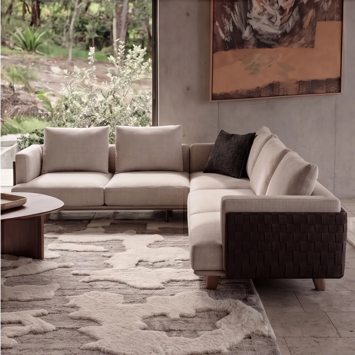 Woven Sofa