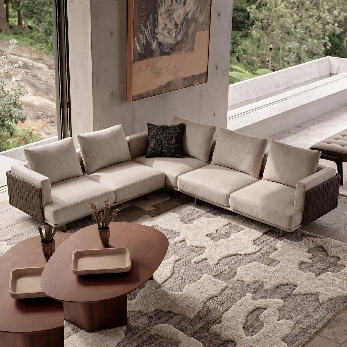 Woven Sofa