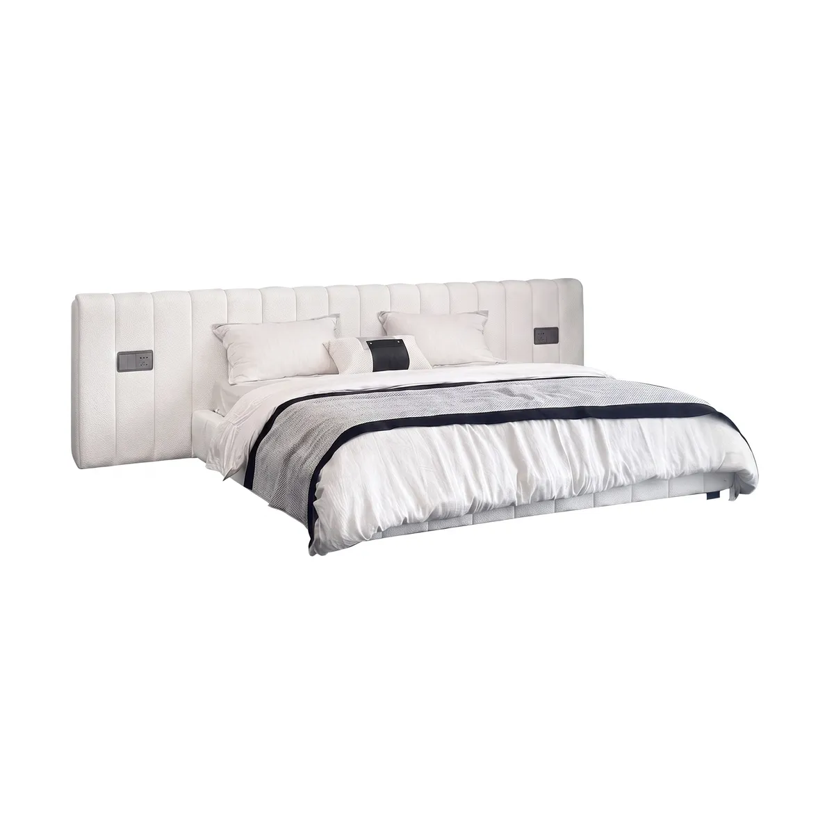 Wide-Panel Bed
