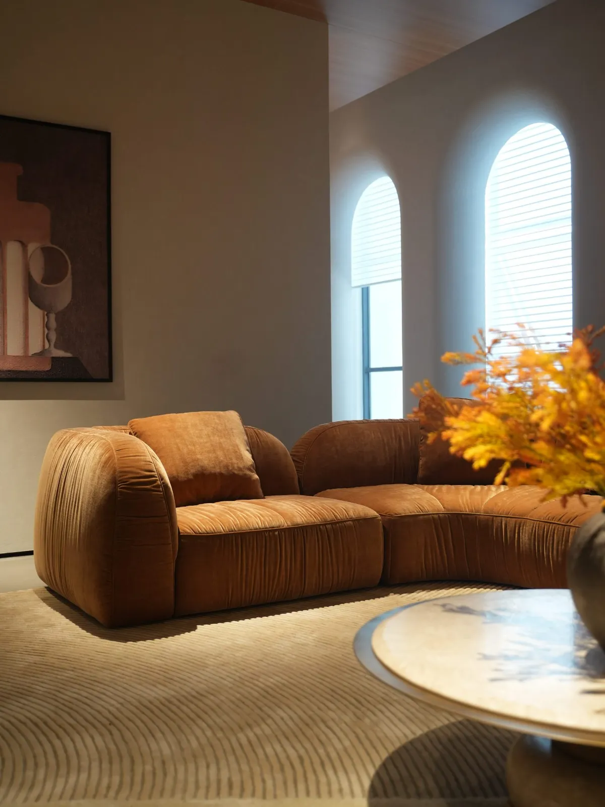 Fleeting Years Sofa | The Relaxed Aesthetics of Eclecticism